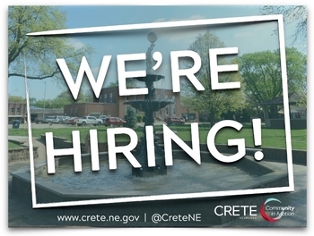 we're hiring graphic